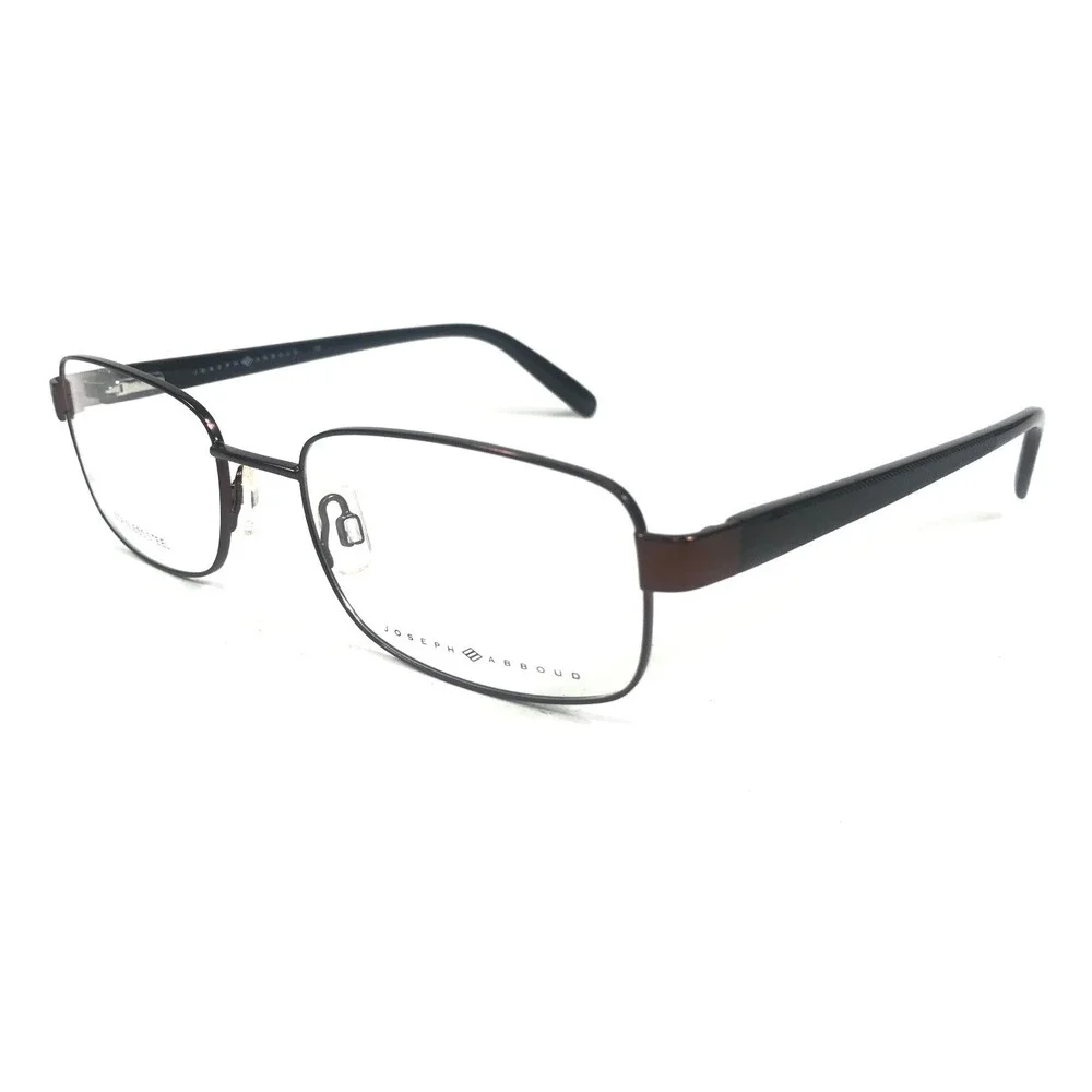 Joseph Abboud Eyeglasses Frames JA4057 210 JAVA Black Brown Square 55-19-145